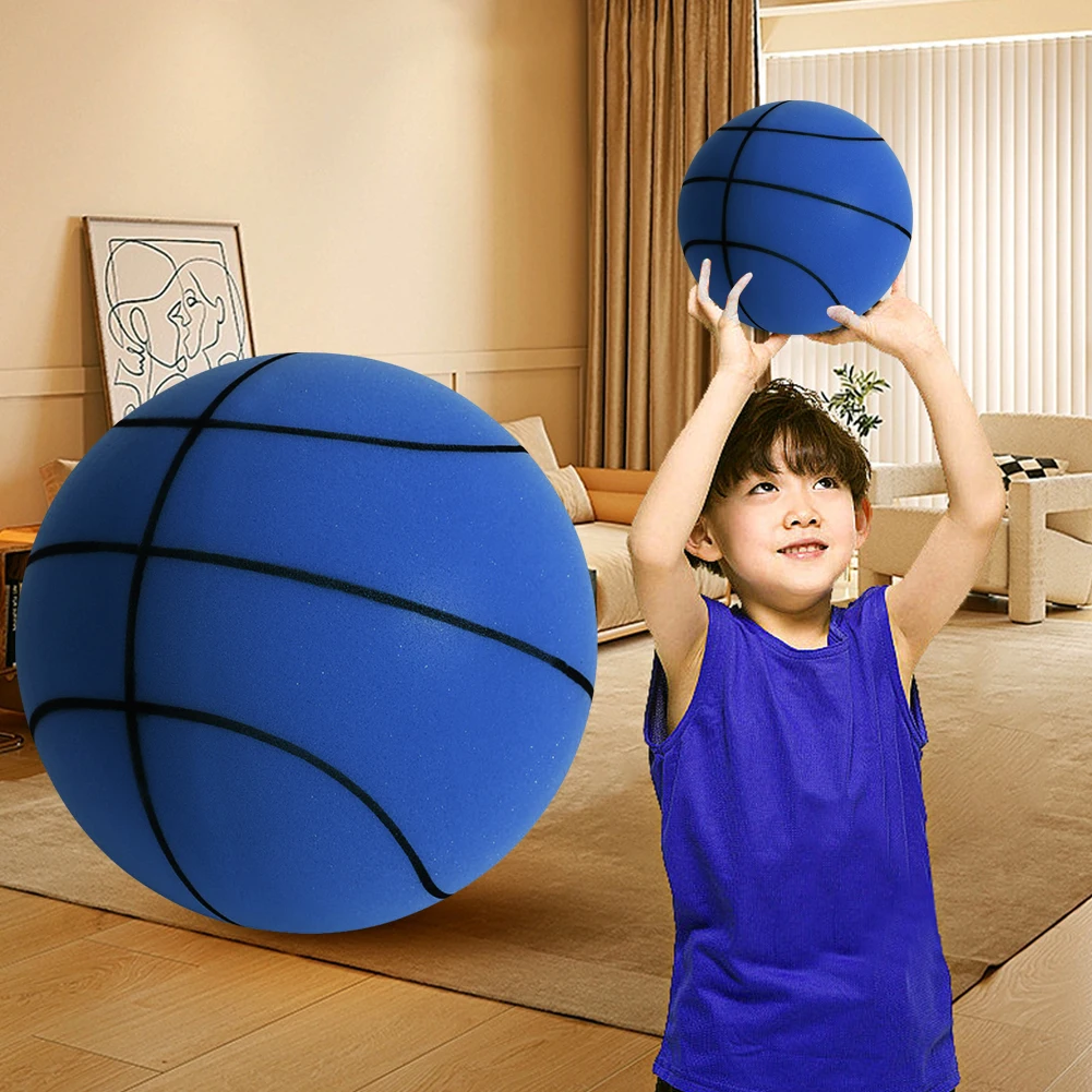 كذاب كتم الكرة داخلي كرة السلة الصامتة 24/21/18 سنتيمتر الصامت لينة رغوة كرة السلة لعبة رياضية للأطفال أو فقط كرة السلة هوب