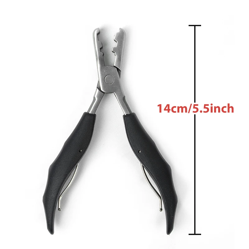 Haarverlenging Verwijder gereedschap Fusion Haarverlengingtang voor Keratine Hair Extensions Microlink Beads Tool