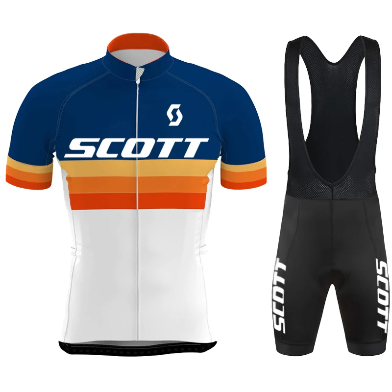 SCOTT Sport Men Clothing Bicycle for Men Cycle Wear Men\'s Cycling Set Man Mountain Bike Jerseys Team Jersey Sets Sports Bicycles