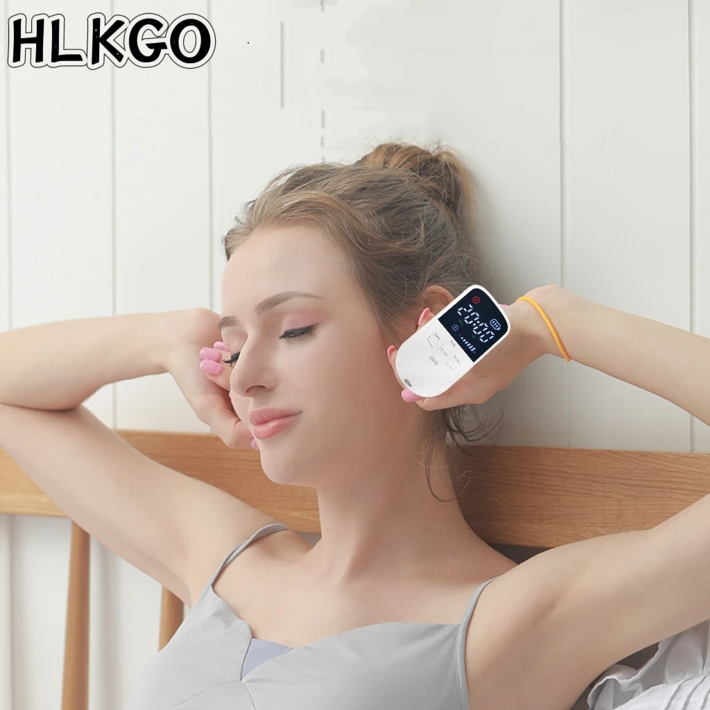 

Портативное устройство CES для улучшения сна при бессоннице и снятия тревоги - микротоковый массажер