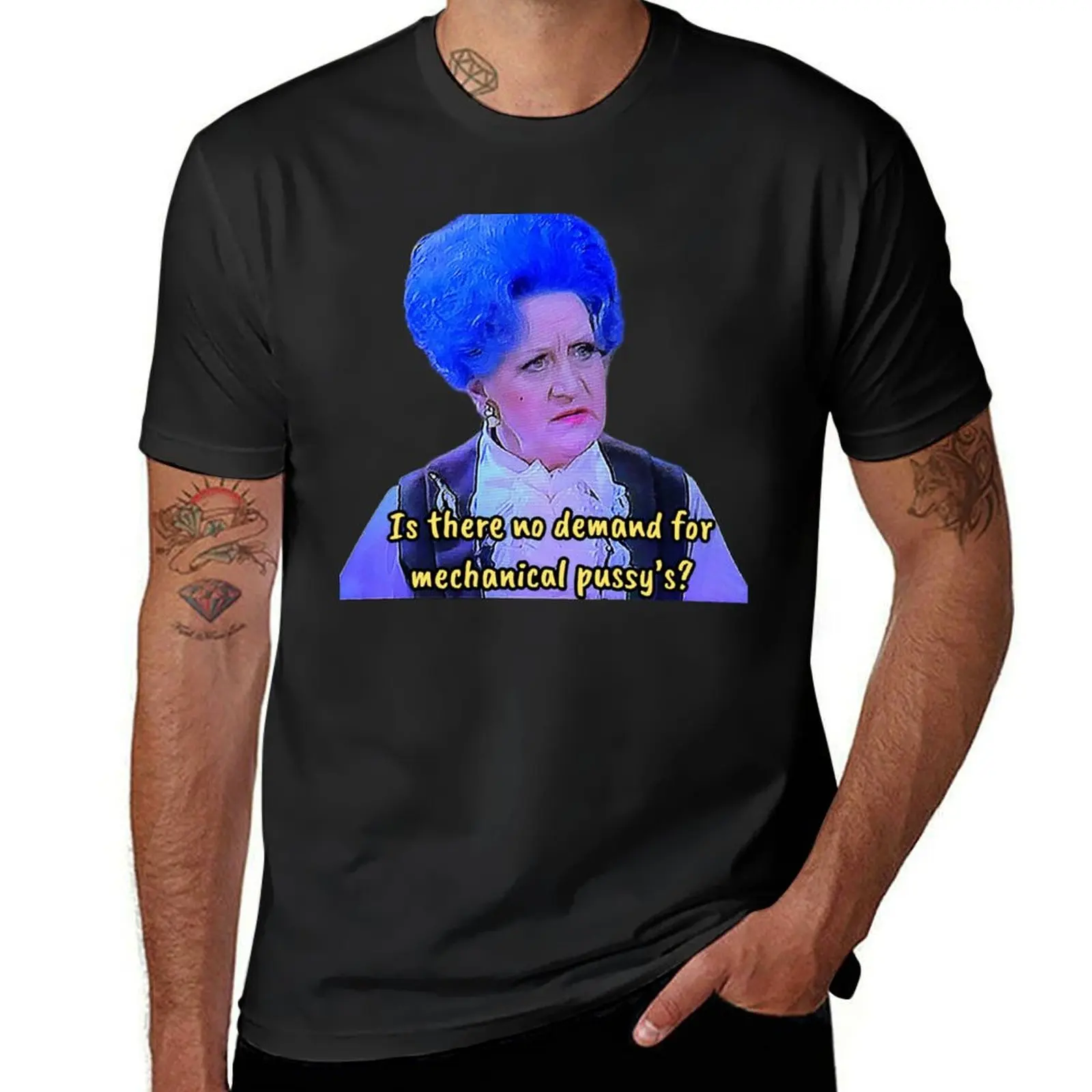 

Mrs. Slocombe #27 T-Shirt tees anime graphics blanks mens vintage t shirts