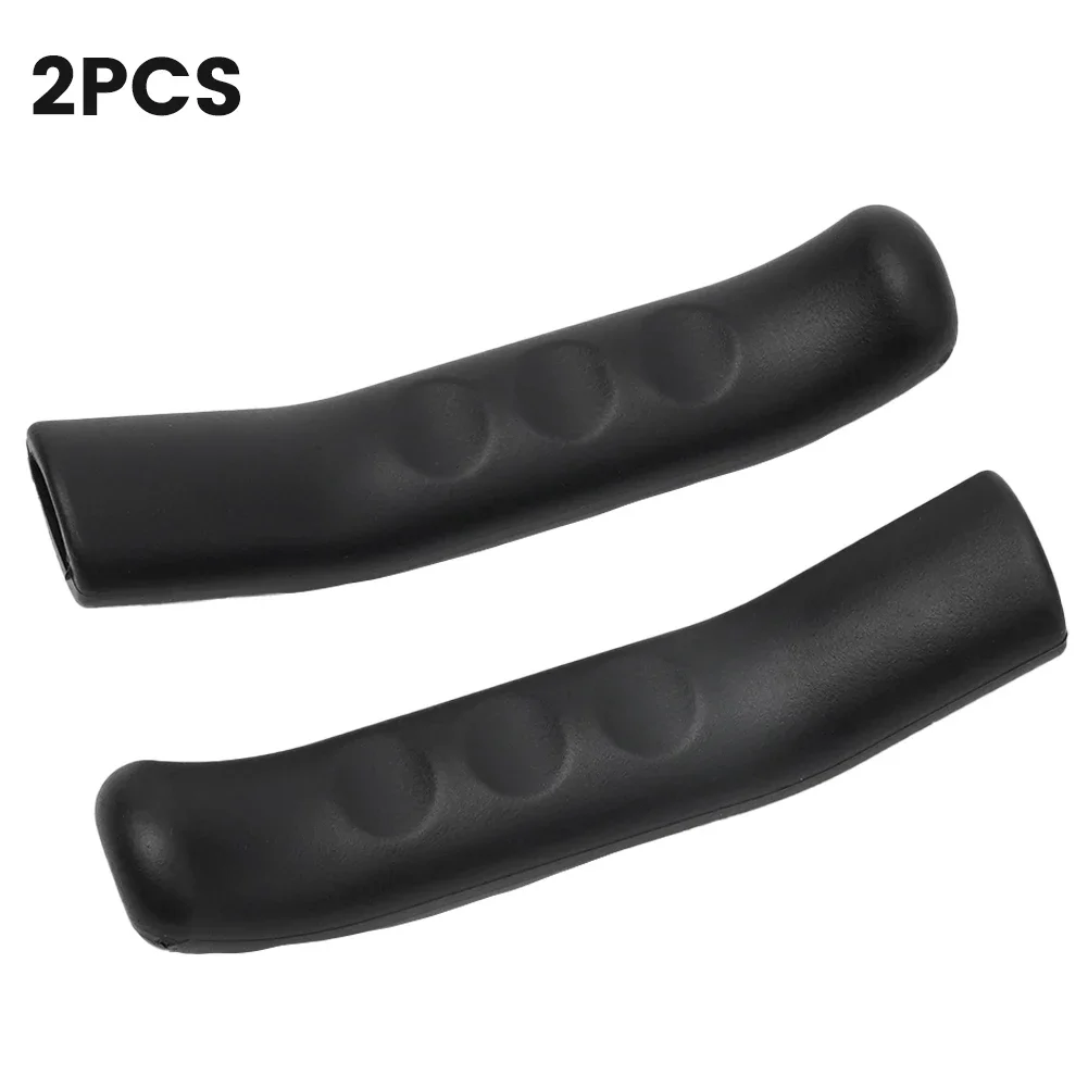 2 capas de silicone para alça de freio de bicicleta, capa protetora para guidão de bicicleta mtb, equipamento de proteção antiderrapante, acessório de bicicleta