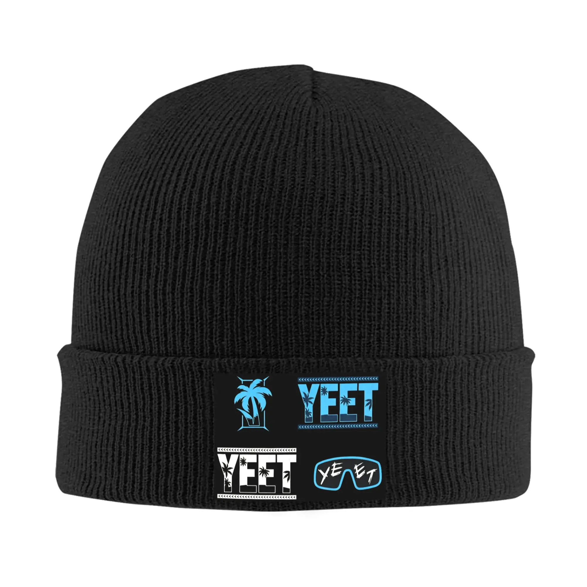 Custom Yeet Classic Logo Skullies Beanies Caps Fashion Winter Warm Men Women Knitting Hats Adult Unisex Famous Event Bonnet Hat