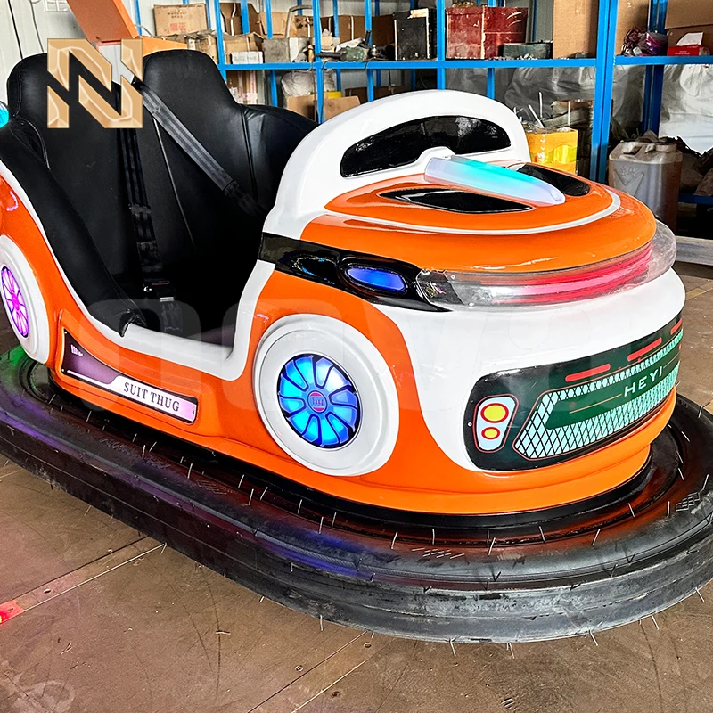 Nova Rides Portable Fiberglass Bumper Car Set for Indoor/Outdoor Use, Mall Adventure Park Bumper Car