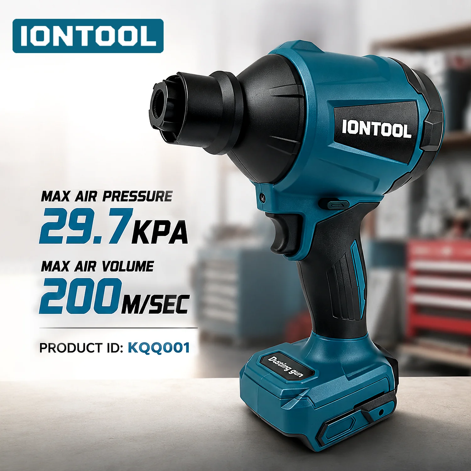 Leaf Blower Cordless - Беспроводная воздуходувка IONTOOL 200 м/с, бесщеточная,