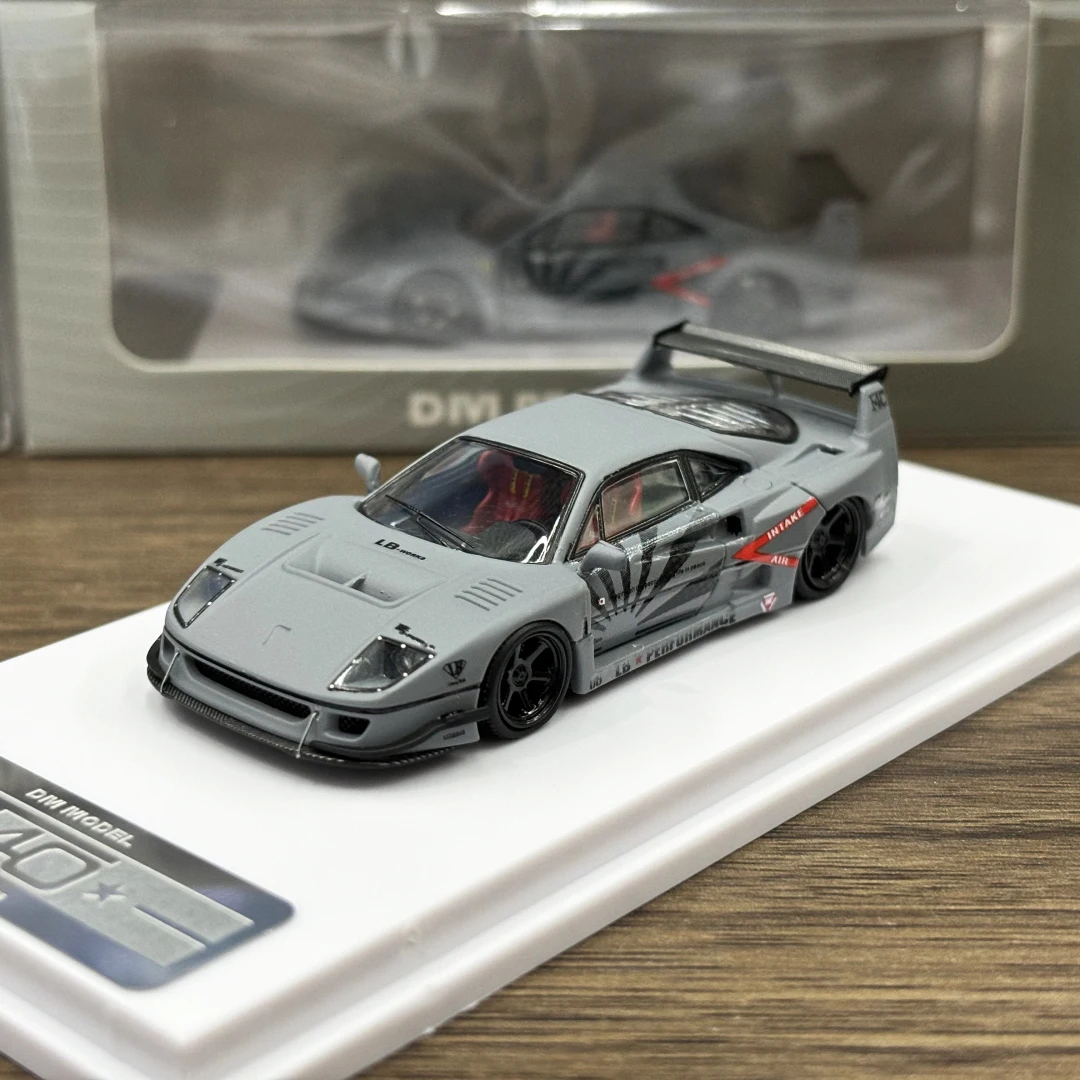 

DM Model 1/64 LB F40 Battle Grey Color Diecast Model Car In 2025