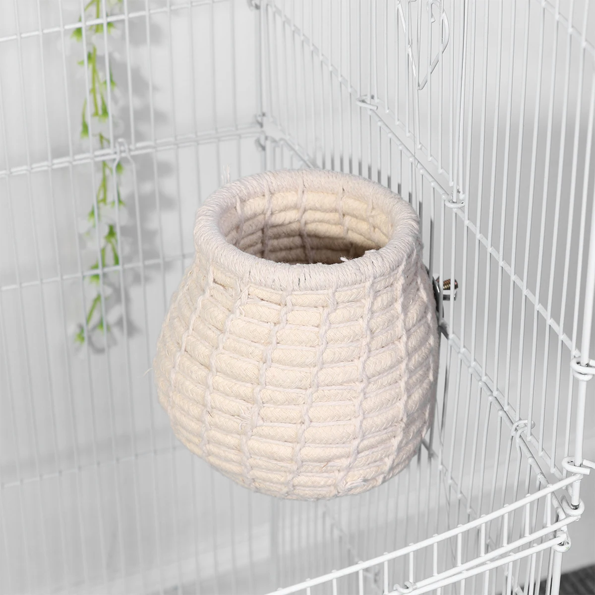 

Warm Nest Bird Bed Parrot House Nesting Material Cage Pet Supplies Birds Winter Sleeping Rope