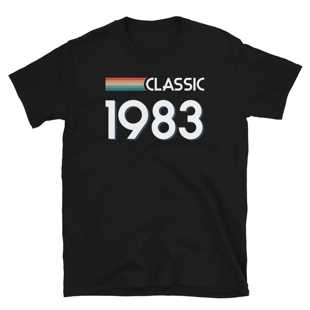 Classic Retro Inspired Birthday 1983 Vintage  T Shirt