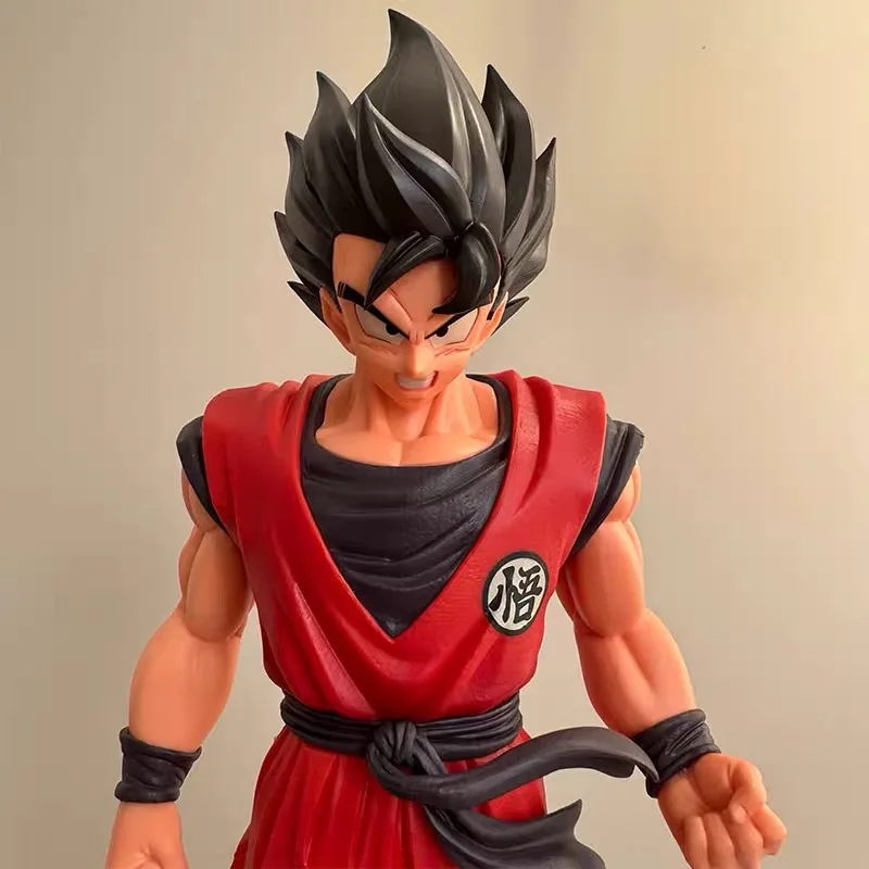 Anime Dragon Ball Z Kaiouken Son Goku Action Figure modello GK Kakarotto statua in piedi ornamenti da collezione Figurine giocattolo regali