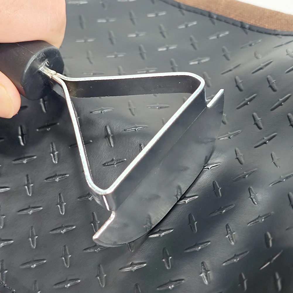 Tire Repair Kit with 4 Tools Including Steel Buffing Wheel and Roller for Efficient Tire Preparation and Patch Sealing