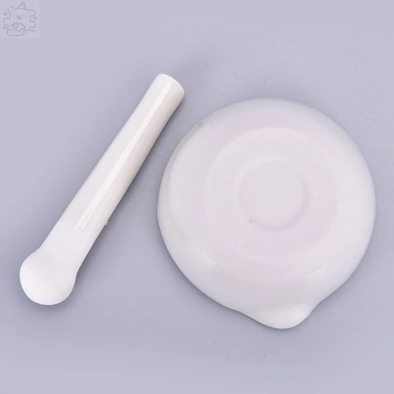 Handheld Mini Chinese Style Ceramics Spice Mill Grinder Kitchen Mortar And Pestle Tools Kit