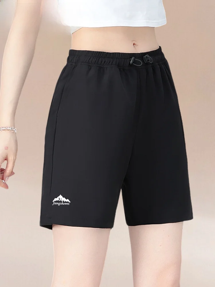 Bla Casual Sports orts Women's Thin Qui Dry Summer Outdoor Wear TUCANO Brand High Waist Straight Leg ort Pants