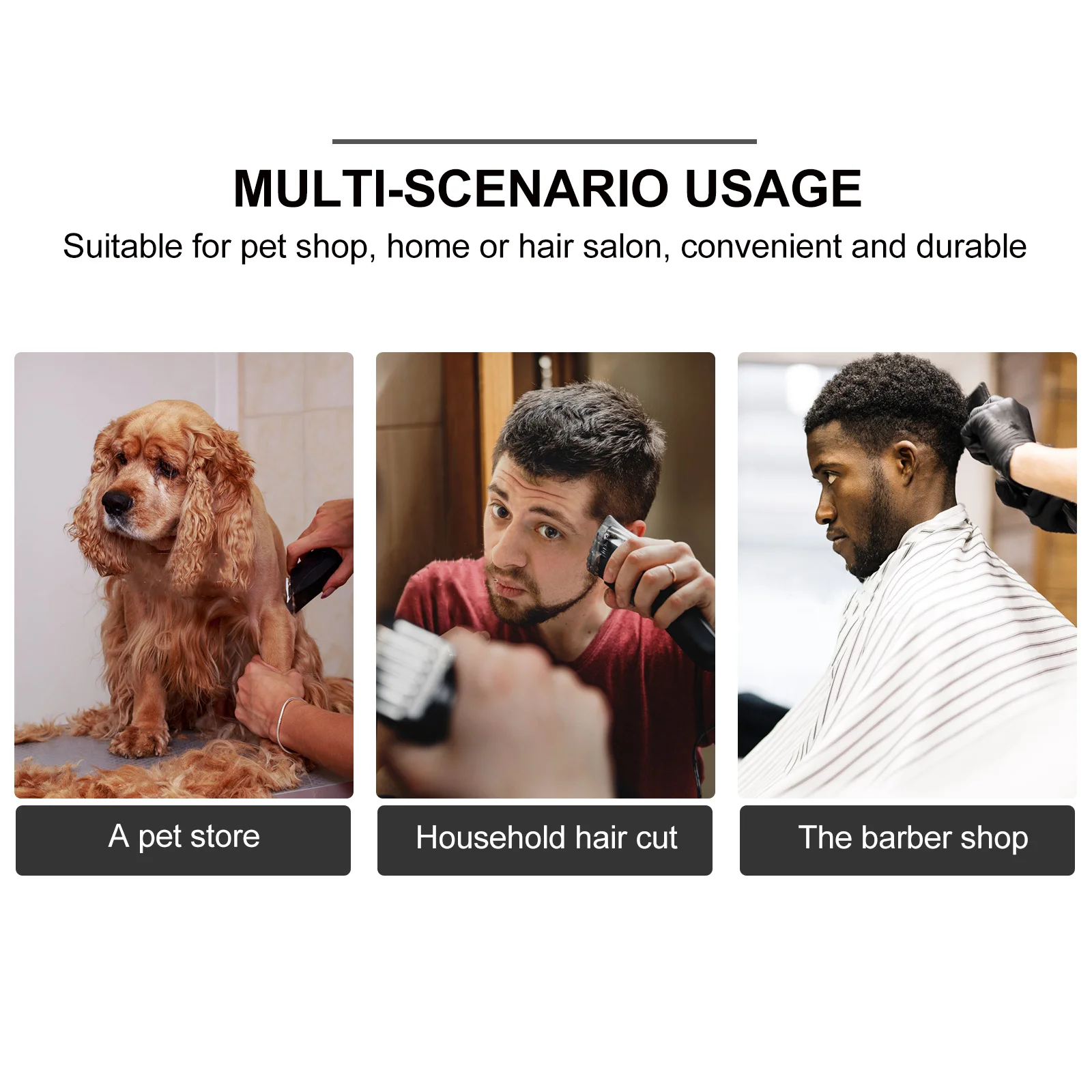 

Sturdy Electric Clippers Charging Base High Quality ABS Material Safe Stable Design for Home and Salon Use Eu Plug