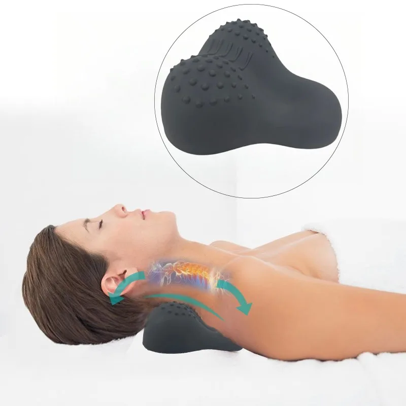 

Cervical Relief Massage Pillow - Home Use Neck Corrector for Tech Neck, Pressure Relief & Rehabilitation
