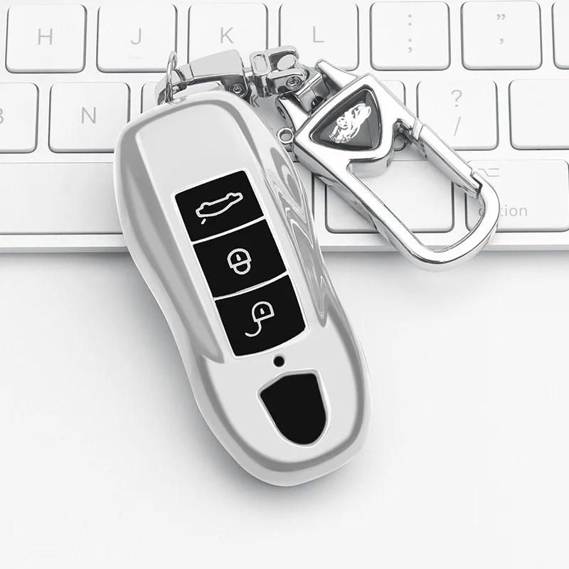 

Элитный чехол для автомобильных ключей, специально разработанный для 78-й серии, Cayenne, Panamera, 9-й серии, модифицированных автоаксессуаров.