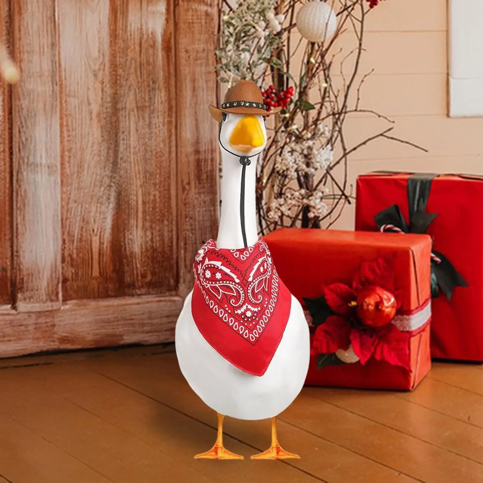 2-5pack Goose Outfit Creative Design Yard Statue Costume for Office Farmhouse