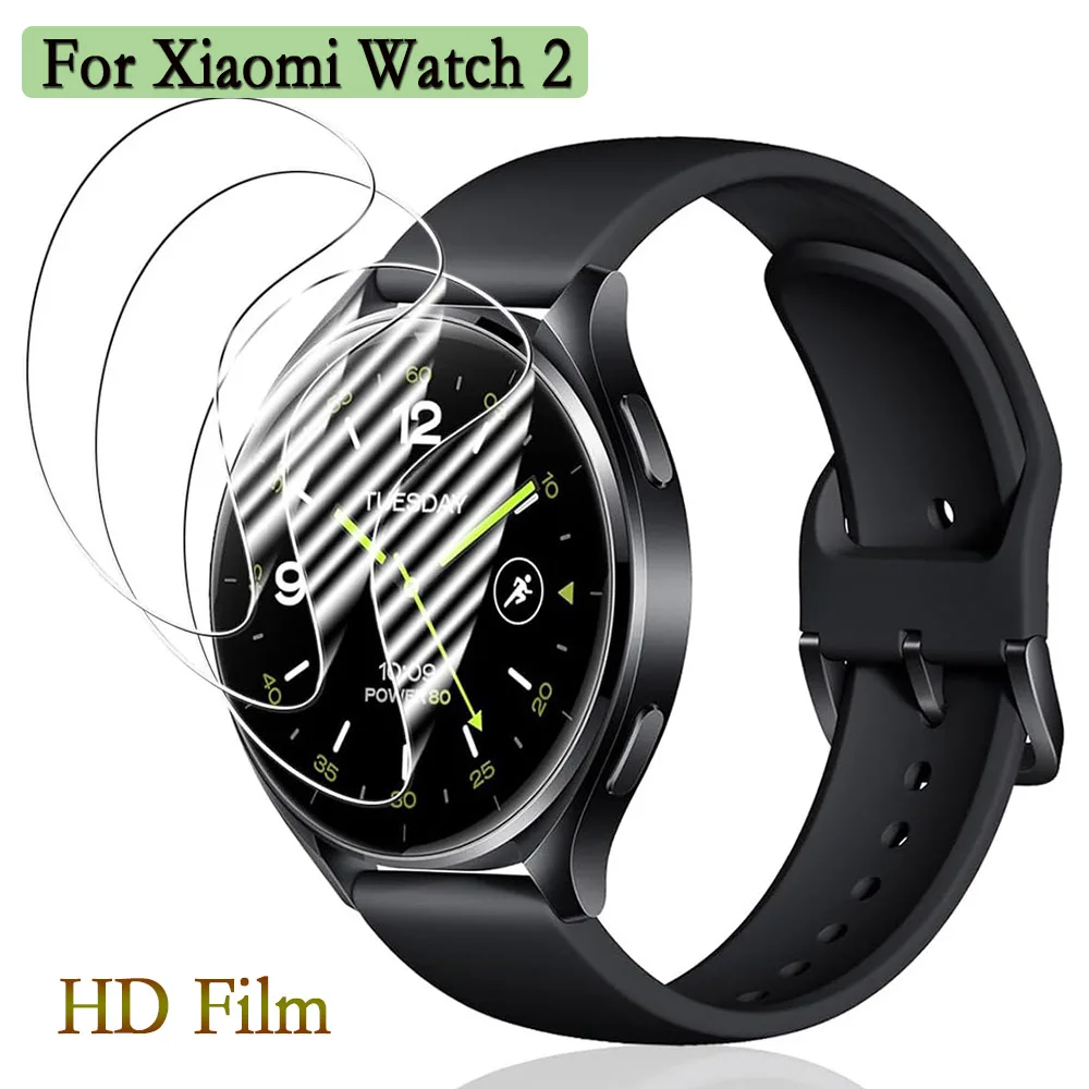 For Xiaomi Watch 2 Watch Soft Clear Protective Film 3Pcs Hyd
