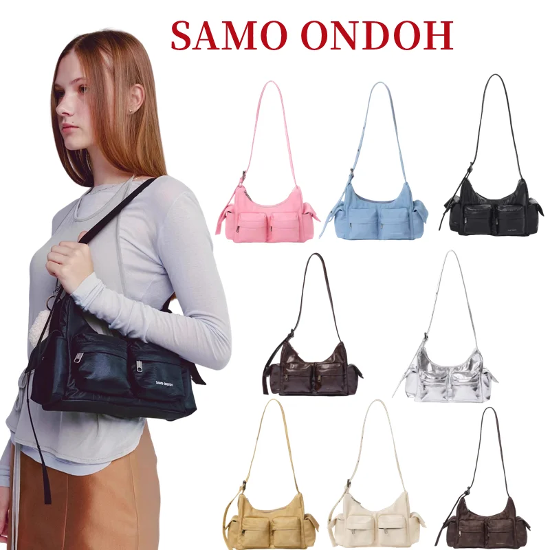 Korean niche SAMO ONDOH bag, small saddle bag, crossbody bag, Song Yuqi, Jin Caiyuan, Cui Jungui, same style