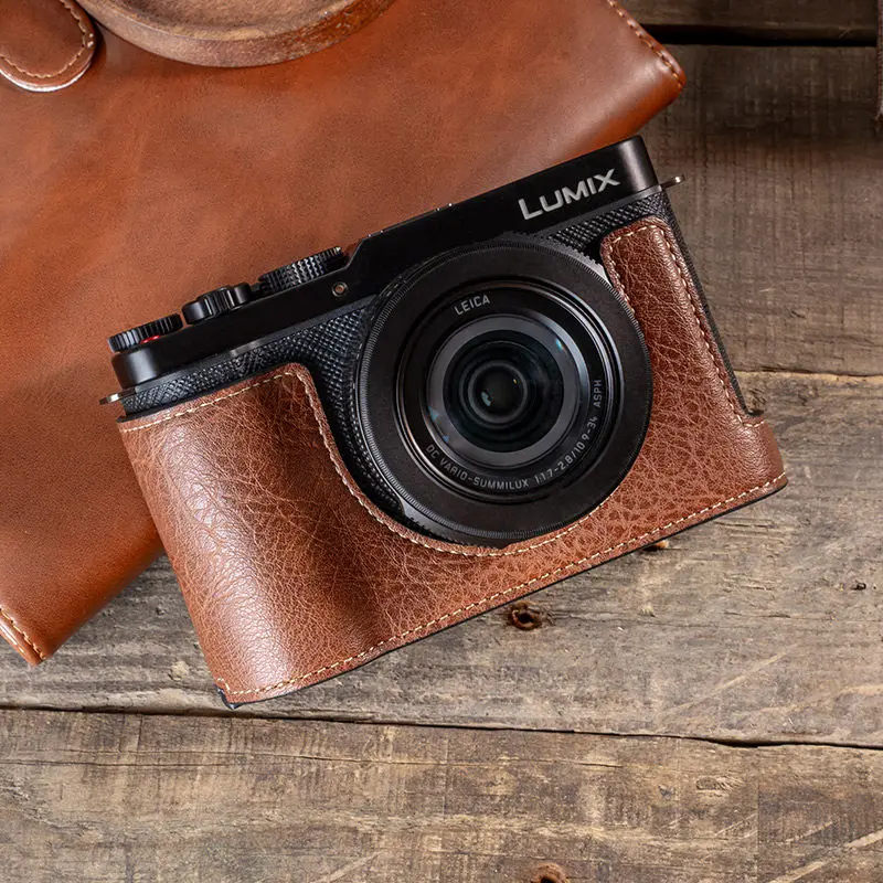 НОВАЯ сумка для фотоаппарата подходящая Panasonic Lumix L10 защитный чехол с плечевым ремнем аксессуары беззеркальных камер