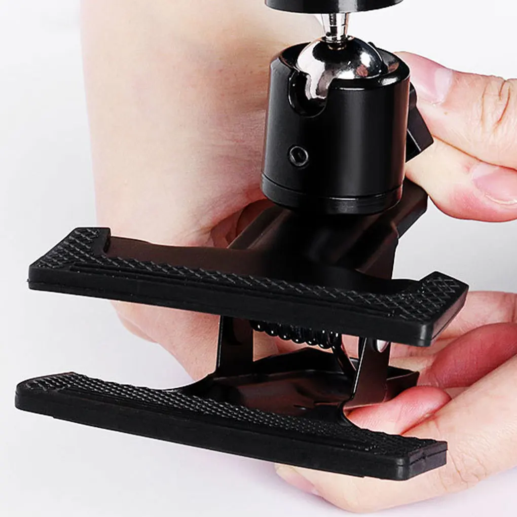 Guitar Head Clip Fixing-Tightly Desktop Music Stand Multi-functional Mobile Phone Holder for Performance Live-Streaming