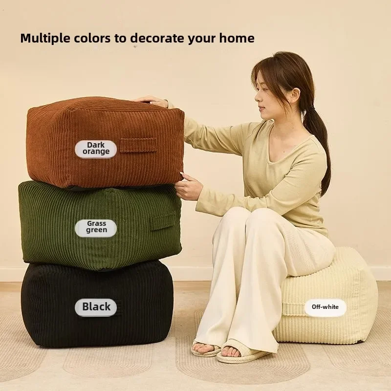 

Household Goods Square Futon Seat Cushion Thickened JapaneseCushion Cotton And Linen Fabric On The Ground Household Seat Pier