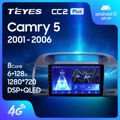 CC2 Plus Car Multimedia Radio GPS for Toyota Camry TEyes