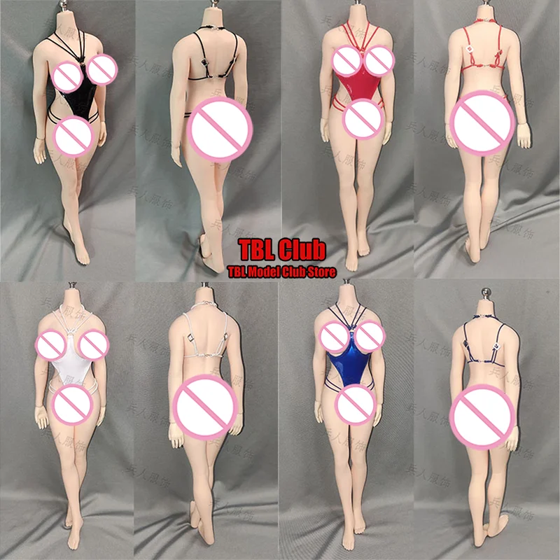 

0-002 1/6 Scale Female Clothes Multiple Colors Hollow Out Strap Integrated Underwear Fit For TBL 12-inch Action Figure Soldier