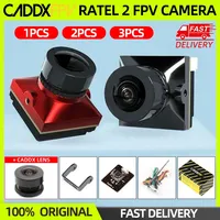 1/2PCS Caddx Ratel2 Ratel 2 V2 FPV Camera 2.1mm Lens 16:9/4:3 NTSC/PAL Switchable With Replacement Lens Micro FPV Drone Camera