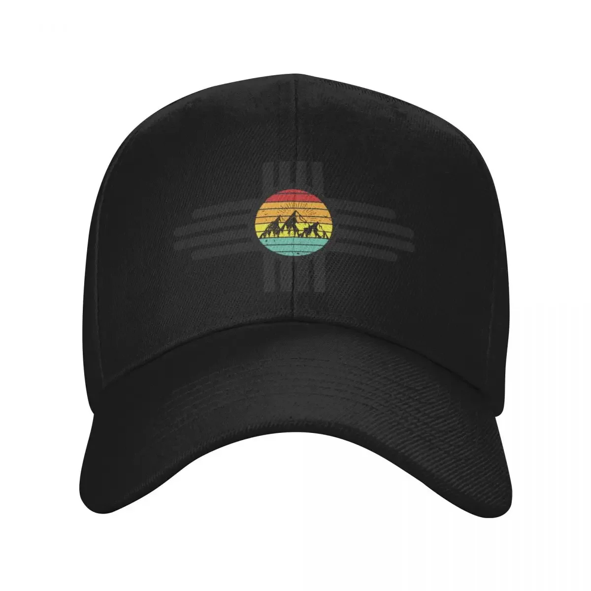 

zia mountains Baseball Cap Hat Beach Ball Cap sun caps Hats For Men Women's