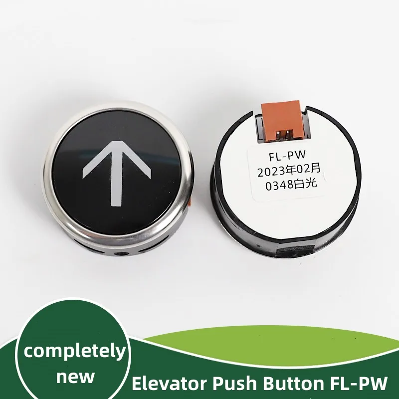 

5PCS For Hitachi FL-PW Elevator Call Buttons MCA Outside Call Beckoning Diameter 38mm White Light Digital Arrow Switch Round