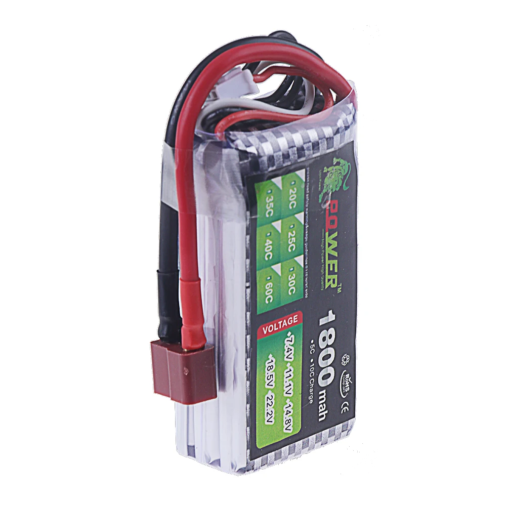 3S Lipo Battery 11.1V 1800mAh 40C~60C Battery RC Car For FPV RC Drones Helicopter Remote Control Toys Rechargeable 11.1V Bateria