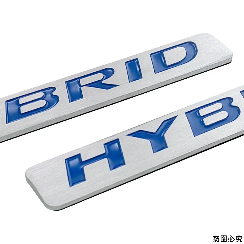 ABS Car Sticker Rear Trunk Emblem Decoration for Honda HYBRID Mugen XRV CRV C-RV Accord Odyssey Pilot Civic City Insight