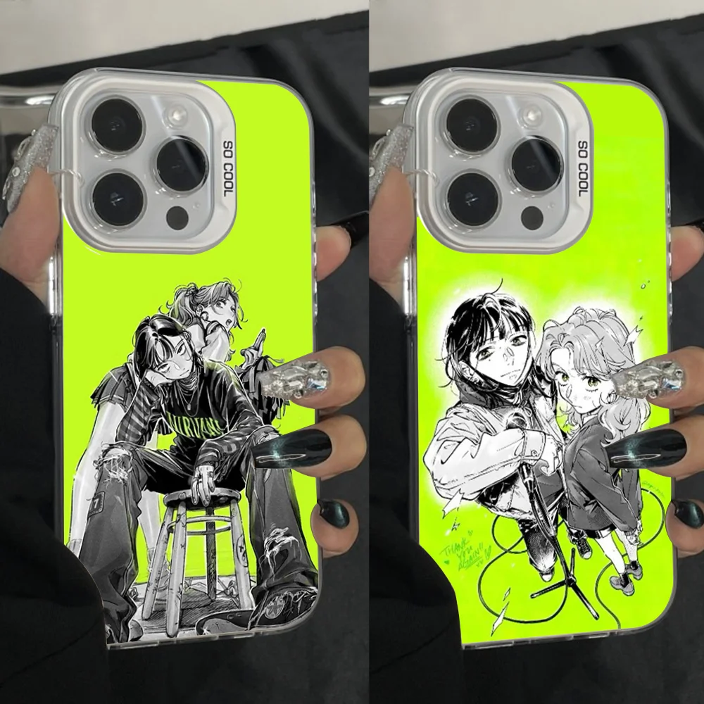 

Aya Osawa Mitsuki Koga MitsuAya Phone Case For iPhone 16,15,14,13,12,11,Pro,Max,Plus,Mini,XS Anti Fall Gray Silver Matte Bumper