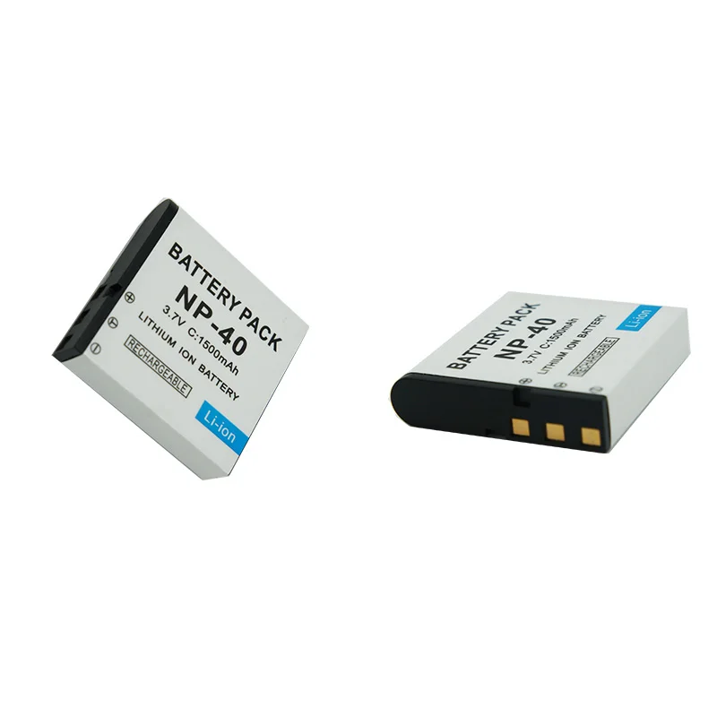1500mAh NP-40 NP40 CNP-40 Battery + Charger For Casio Exilim EX-Z600 EX-Z750 Z1000 Z1050 Z1080 FC100 FC150 P505 P600 P700 Camera