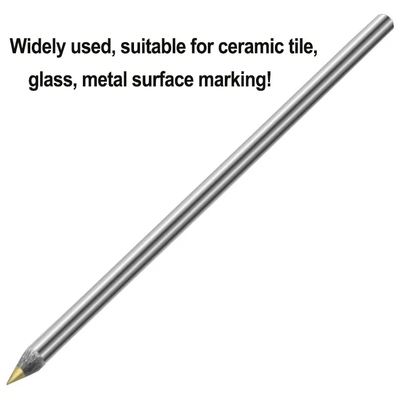 Alloy Scribe Pen Carbide Scribing Pen Metal Glass Tile Cutting Marker Pencil Metalworking Woodworking Hand Tools