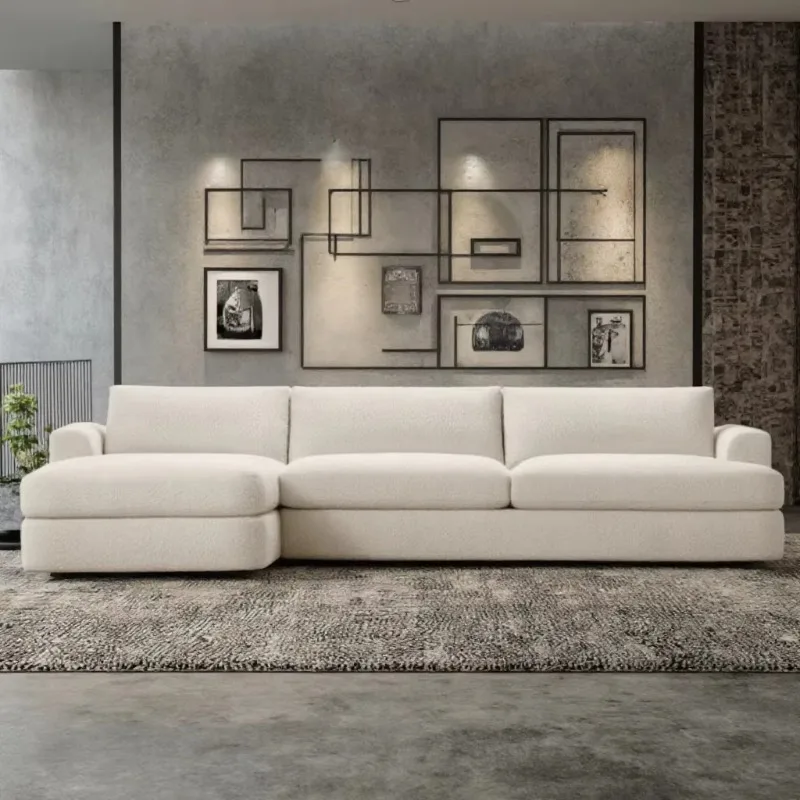 

Modern luxury wood frame fabric modular combination, sofa set, living room sofa furniture
