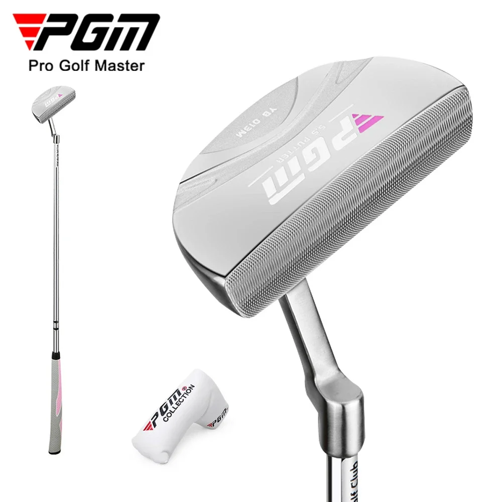 Women's Semi‑Circle Golf Putter Low‑CG Stainless Steel Head with Head Cover Single Practice Training Golf Club Right Hand TUG030
