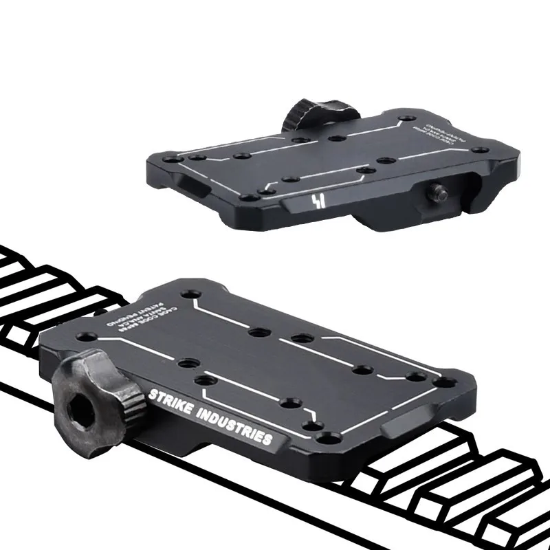 Tactical REX RMR Red Dot Sight Scope Mount Reflex Sight for Hunting RMR Mount Fit Weaver Picatinny Rail Rifle for Hunting Weapon