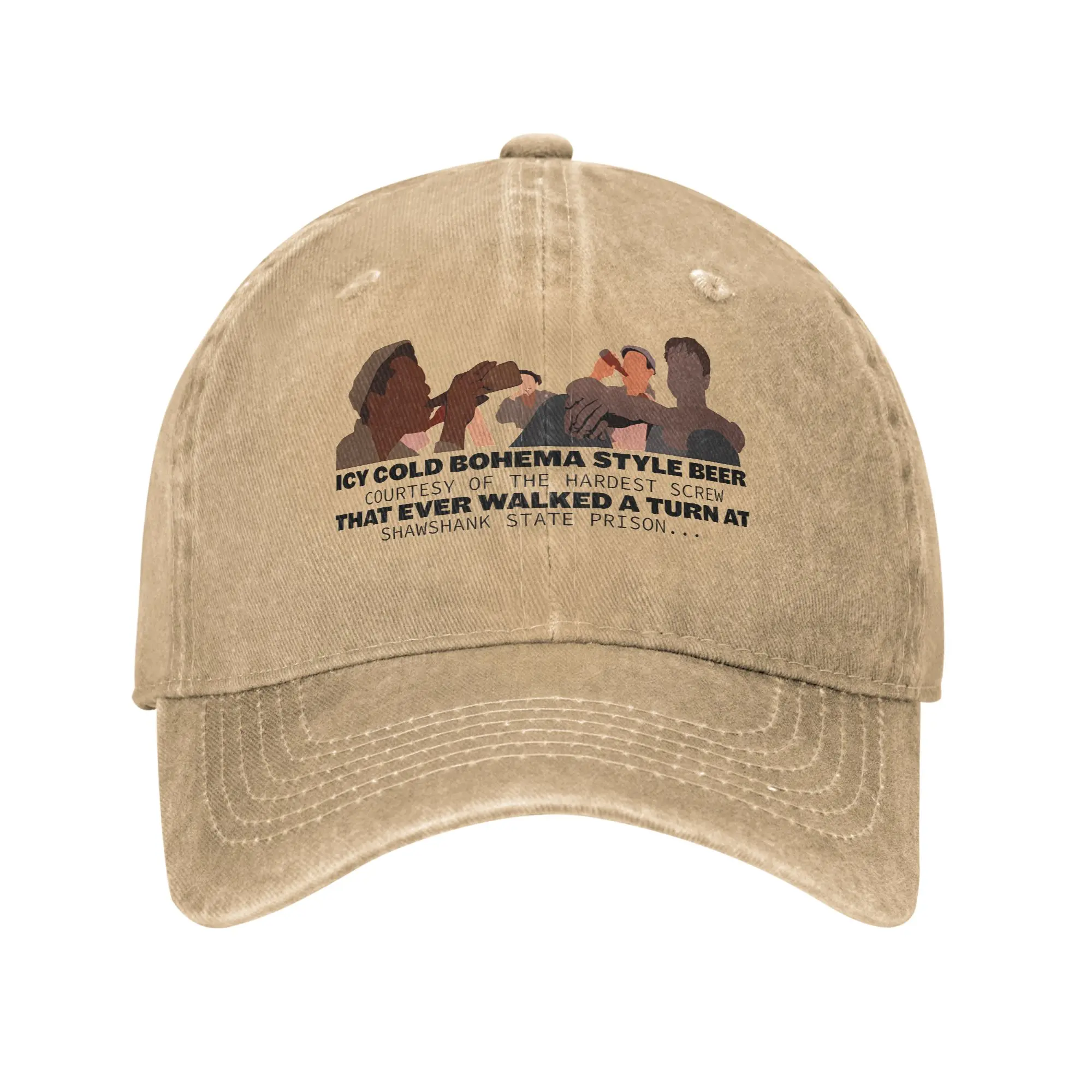 Shawshank Redemption - Roof top scene Fashion Baseball Cap  Fashion Women's Caps  Afternoon Stroll Women's Caps