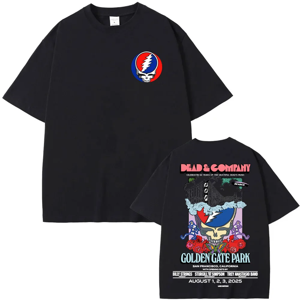 Camiseta Grateful Dead Street Hip Hop de manga corta, informal, unisex, de algodón, con estampado inverso, camiseta de moda, sudaderas, top suave