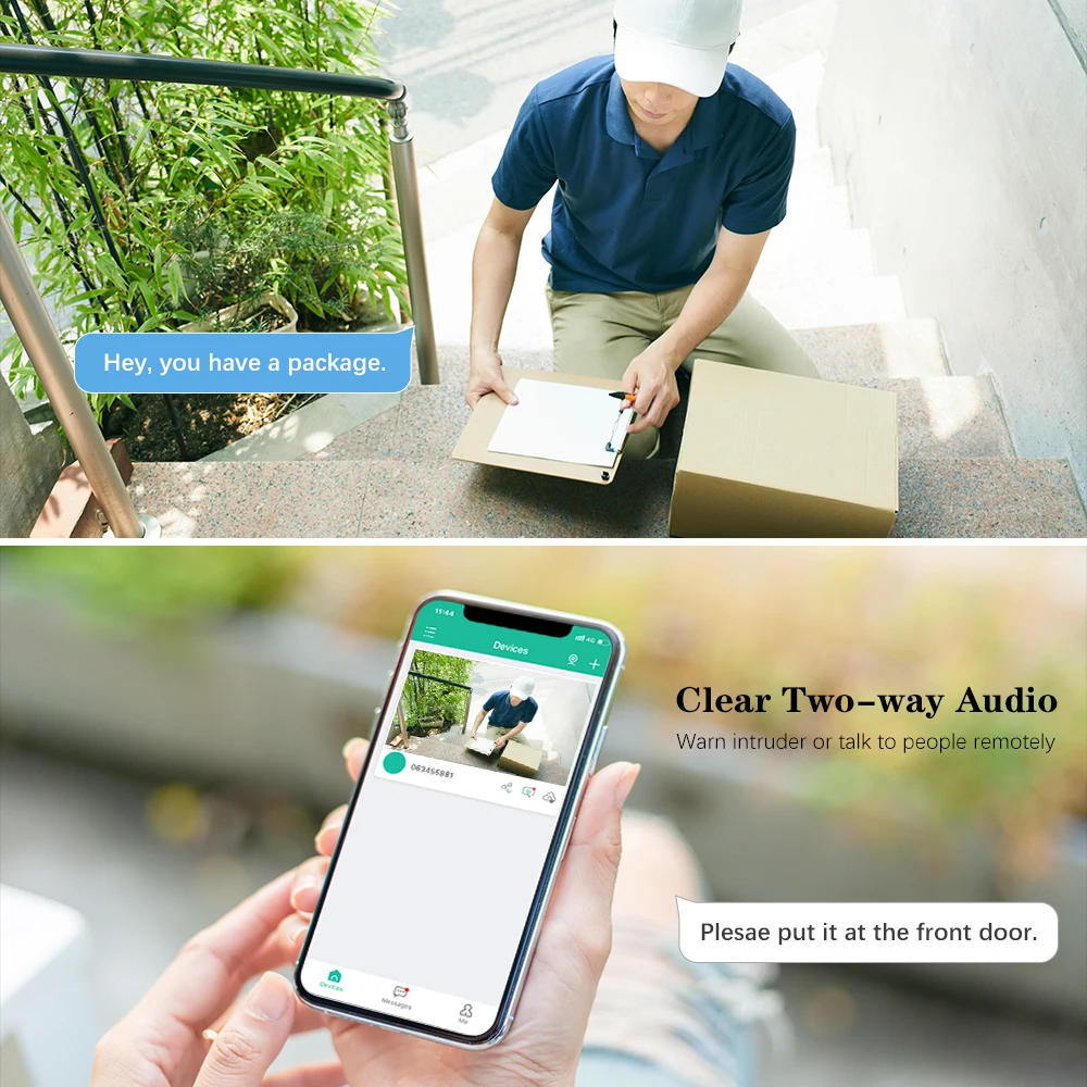 Ctronics 5MP 5G WiFi IP Camera Outdoor 360 Human Detection Auto Tracking Security Camera Color Night Vision CCTV Two Way Audio