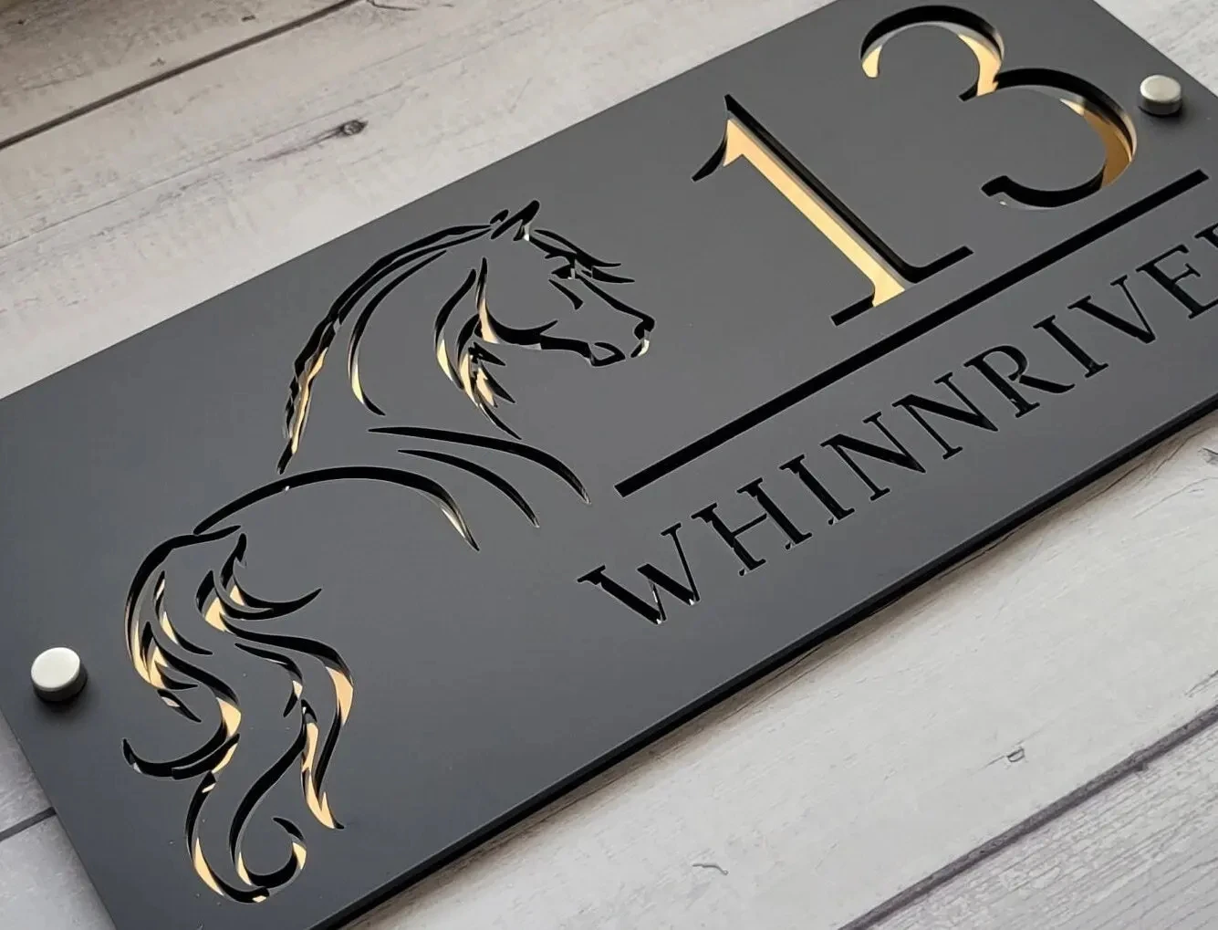 

Customized Sign House Number House Signs Door Number House Address Numbers Modern Plaque Modern Acrylic Laser Cut House Sign