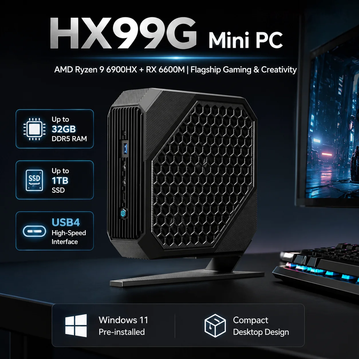 mini pc ryzen 9 6900hx - Buy mini pc ryzen 9 6900hx with free