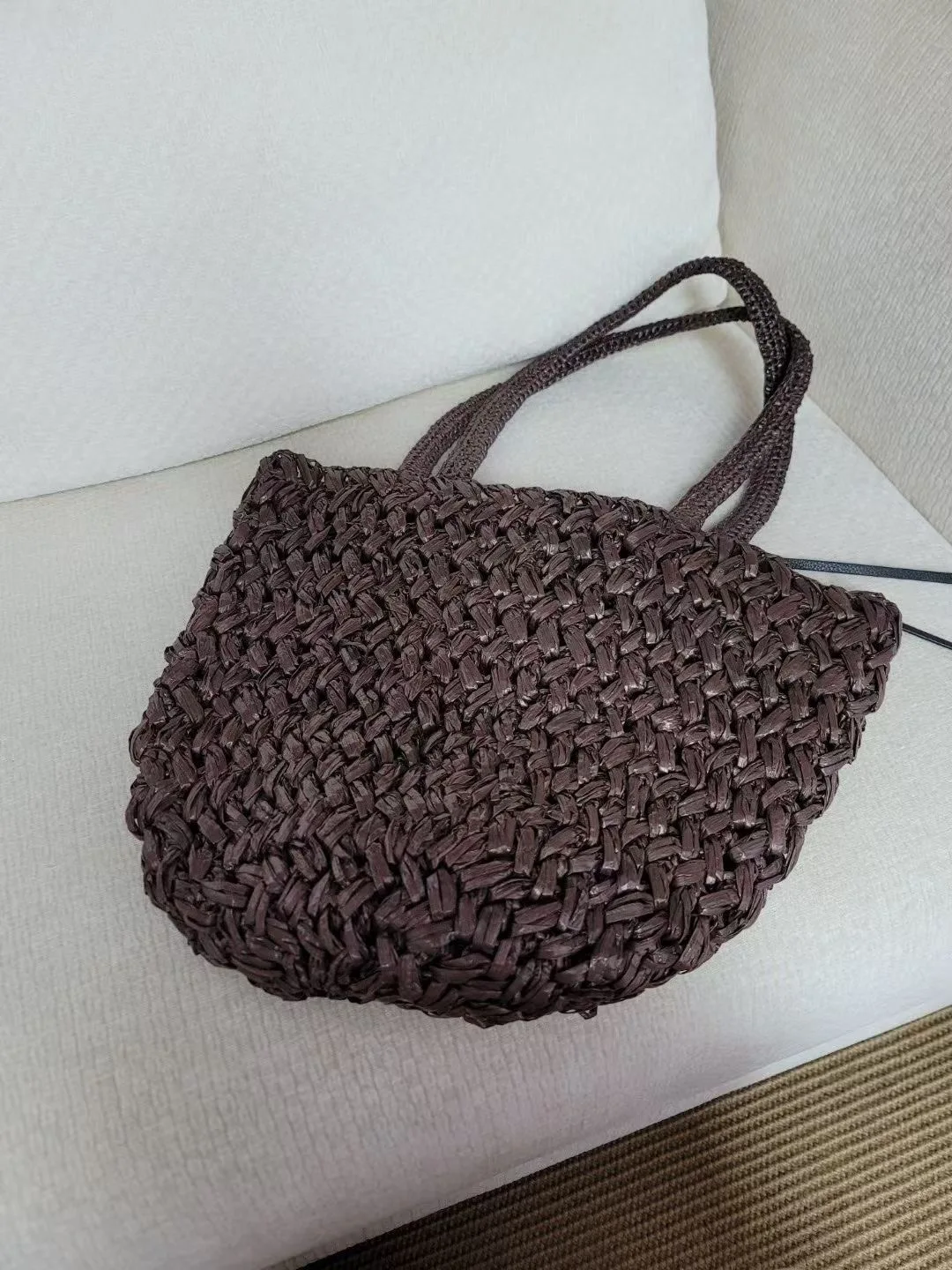 

2025 women top quality Yerafi straw bag, handbag, tote bag, bucket bag, hand-woven handbag, crossbody bag