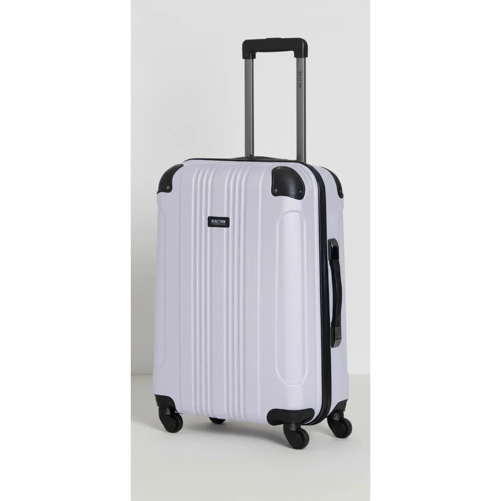

Ultralight 4-Wheel Spinner Carry-On Luggage, Lavender Hardshell Suitcase with 360° Maneuverability for Travelers