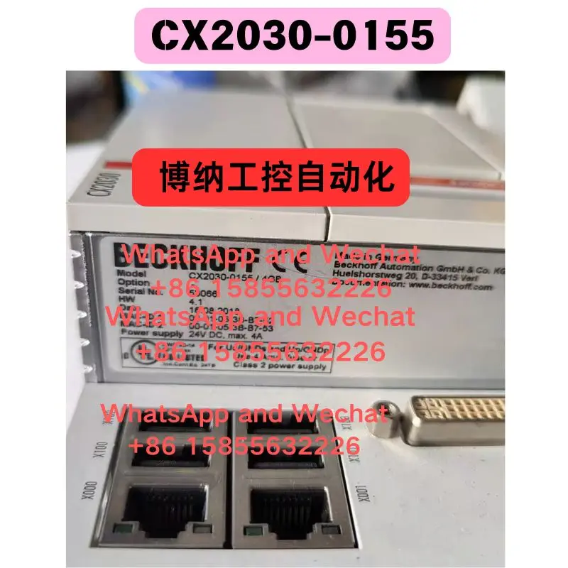 New and used OEM disassembled parts CX2030-0155 PLC controller Functional test OK Fast Shipping