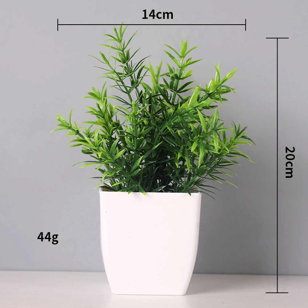 Energetic Artificial Bonsai Vivid Decorative Non-fading Greening Table Centerpieces Imitation Plants Office Decor