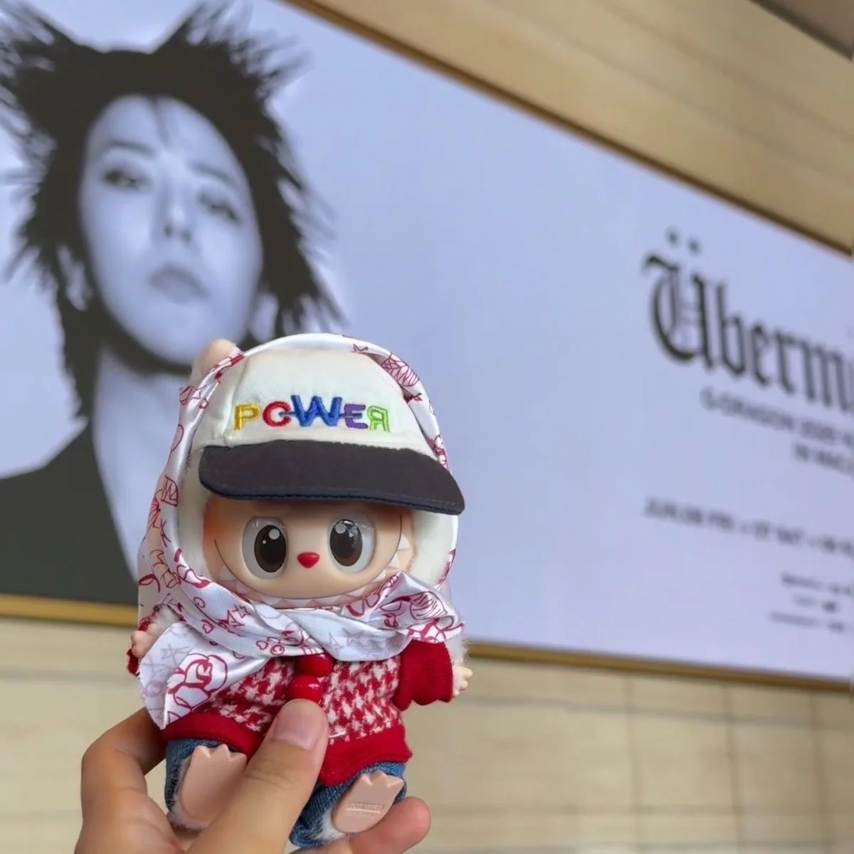 

Gd Same Clothes For 17cm Labubu Doll Clothing Accessories Concert Crown Hat Accessories Style Toys Gifts