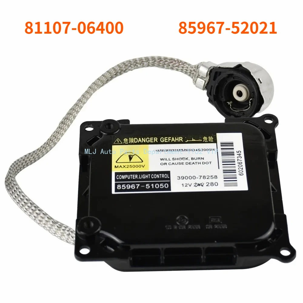 

Suitable for Toyota and Lexus D4S and D4R xenon headlight ballasts OEM 81107-06400 85967-52021 DDLT003