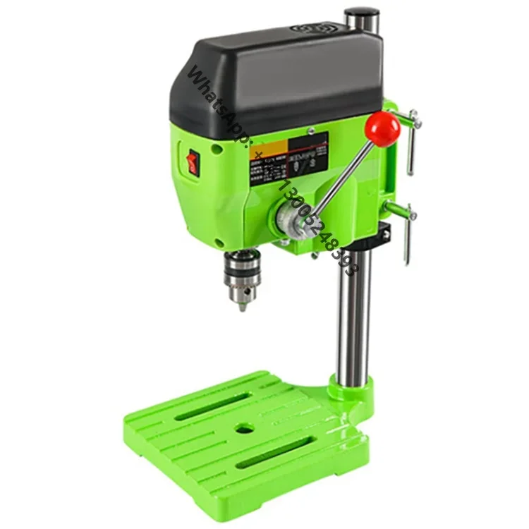 480W Industry Level Mini Bench Drill Press Stand Drilling Machine for Handicrafts Rubber Glass Metal Wood Boards Plastic